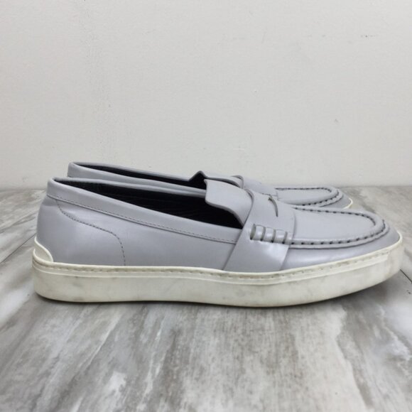 Rag & Bone Leather Grey Loafers 6.5 - Picture 5 of 9